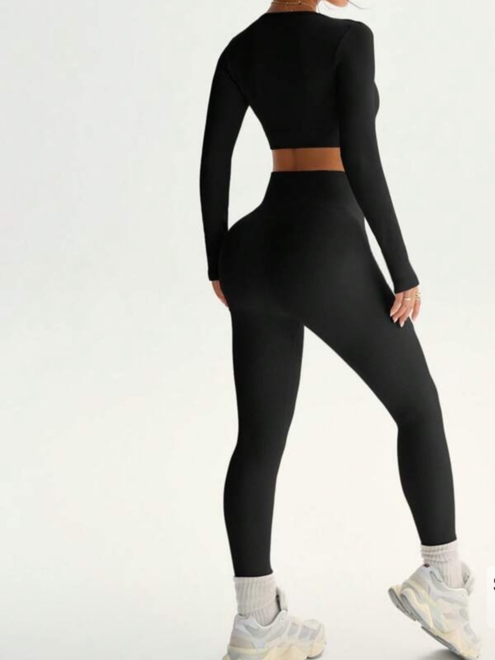 Travel Comfort Bundle Black on Black  ✈️ Athleisure Legging + Accessory Set - Picture 5 of 11
